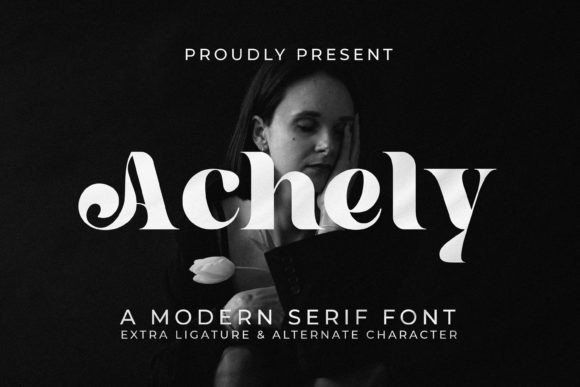 Achely Serif Font for Professional Small Business Branding