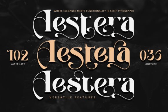 Aestera: A Serif That Speaks With Quiet Authority