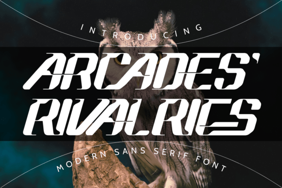 Arcades Rivalries: A Futuristic Sans Serif for Editorial Impact
