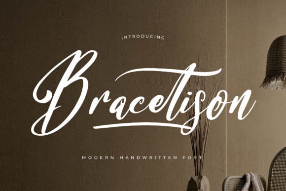 Bracetison: A Luxury Script Font That Elevates Your Brand