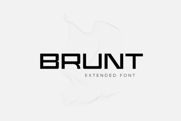 Brunt: A Modern Sans Serif Display Font for Editorial Clarity