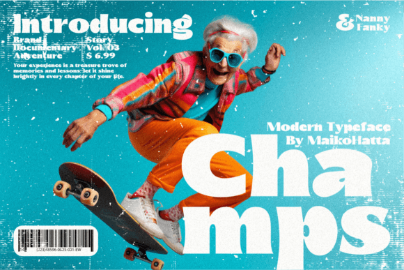 Champs: A Modern Sans Serif Typeface for Digital Clarity