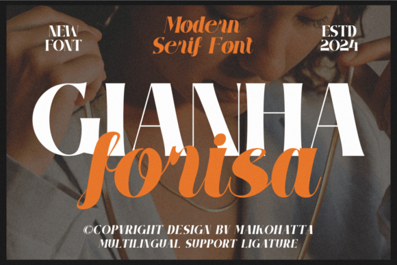 Gianha Forisa: A Modern Serif That Earns Its Place on Real Branding Projects