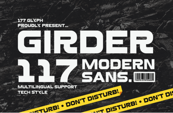 Girder 117: A Modern Sans Serif That Just Works