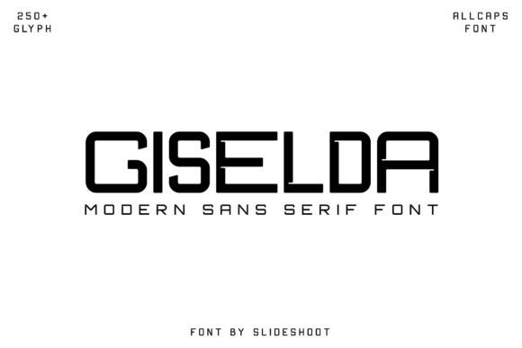 Giselda: A Modern Sans Serif Font for Digital Branding