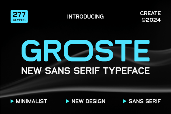 Groste: A Clean Sans Serif Font for Modern Web Design