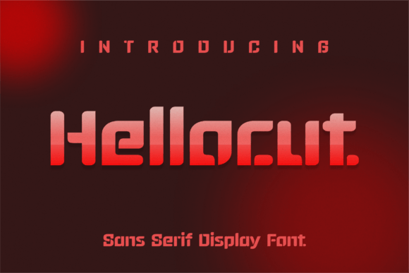 Hellocut: A Bold, Modern Font That Elevates Your Brand