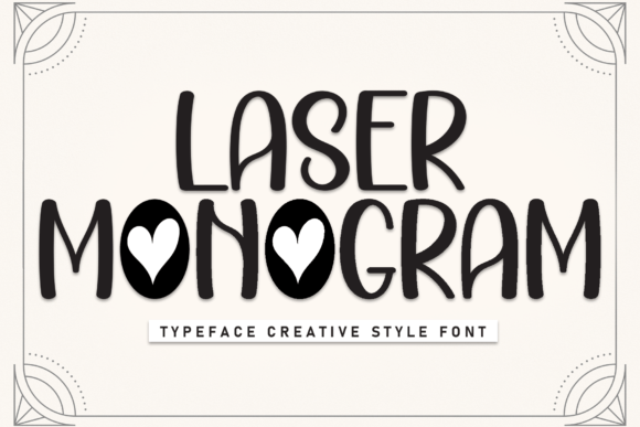 Laser Monogram: A Warm, Editorial Sans Serif Font