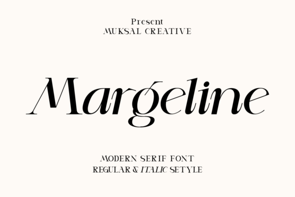Margeline: A Modern Serif Font That Earns Its Place in Campaigns