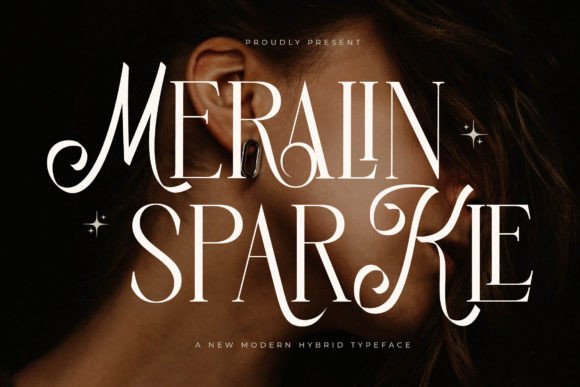 Meralin Sparkle: A Serif Typeface That Elevates Digital Branding