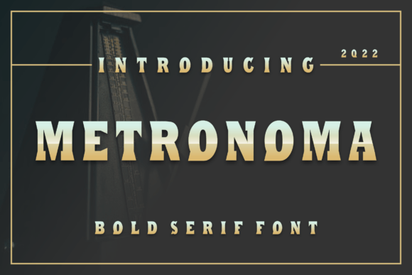 Metronoma: A Serif Font That Makes Your Brand Feel Instantly Polished