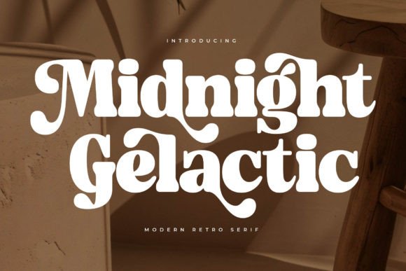 Midnight Gelactic: A Sophisticated Serif Font for Scroll-Stopping Campaigns