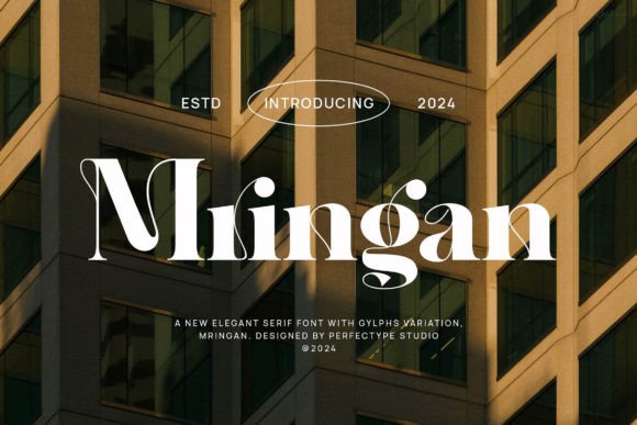 Mringan: A Sophisticated Serif Font for Small Business Branding