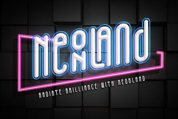 Neonland: A Bold, Friendly Sans Serif Font for Small Business Branding
