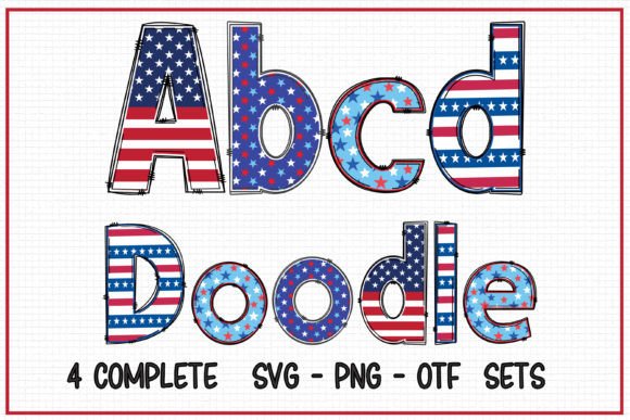 Patriotic Alpha: A Bright, Modern Color Font for Bold Brand Moments