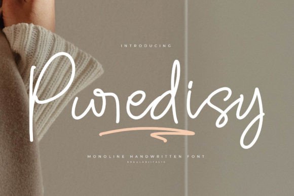Puredisy: A Thoughtful Script Font for Editorial Warmth