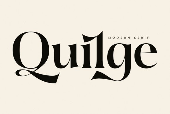 Quilge: A Modern Serif for Editorial Clarity and Quiet Confidence