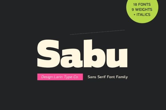 Sabu: A Thoughtful Sans Serif for Calm, Clear Editorial Design