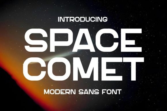 Space Comet: A Modern Sans Serif Font That Elevates Real Business Branding