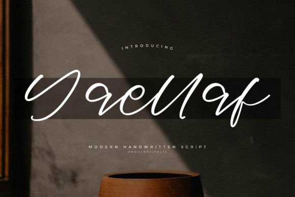 Yaellaf: A Modern Handwritten Font for Digital Branding