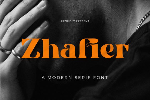 Zhafier: A Modern Serif Font That Earns Its Place on the Brand Board